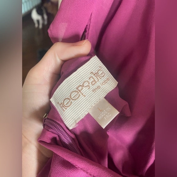 Revolve keepsake the label ruffle midi dress - Picture 5 of 6